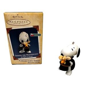 Hallmark Keepsake Ornament 2005 Spotlight On Snoopy #8 SNOOPY THE MAGNIFICENT